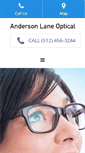 Mobile Screenshot of andersonlaneoptical.com